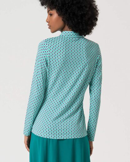 SUKANA SKJORTE - Long sleeve shirt Aqua green - Image 2