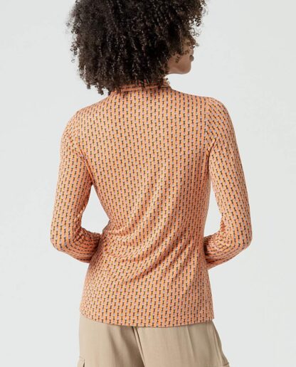 SUKANA SKJORTE - Long sleeve shirt Orange - Image 3